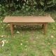 Antique oak bench