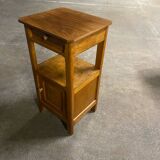 Table de chevet bois année 50