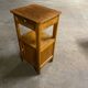 Table de chevet bois année 50