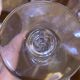 35 signed Saint-Louis crystal glasses – antique engraved floral decoration