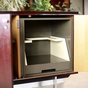 Sideboard solid wood and steel, France, cira 1970, Negroni edition
