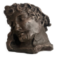 "The youth" — Claude Mary, bronze with patina, original numbered edition, 1992