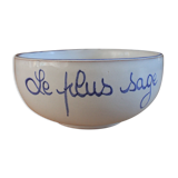 Set of 4 nominative bowls