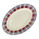 Oval plate Badonviller, "Scottish" model, Art Deco, 1930