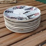 Lunéville Art Deco Plates