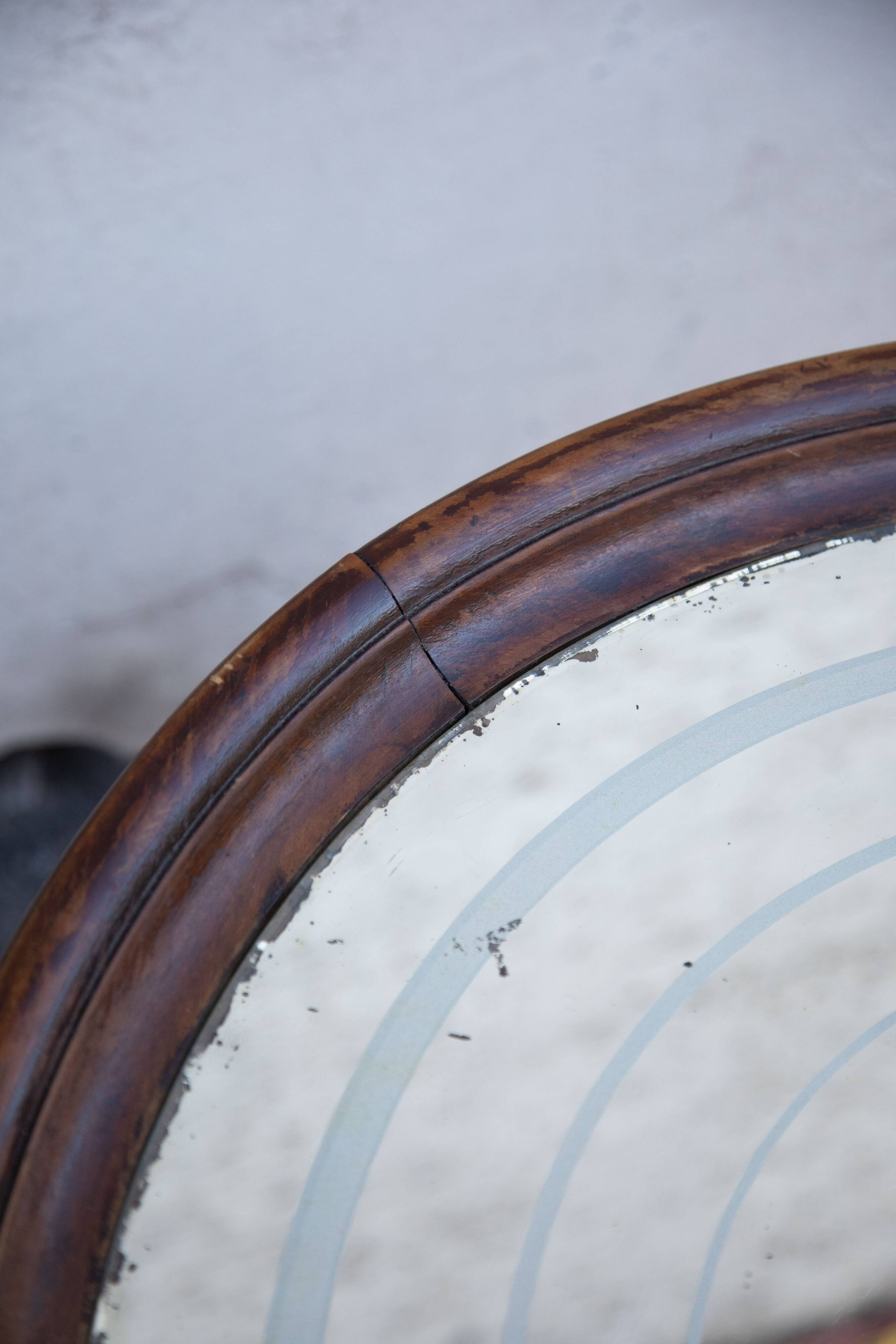 Mosaic mirrored glass coffee table Italy 70