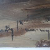 Oil on canvas Emile Lammers