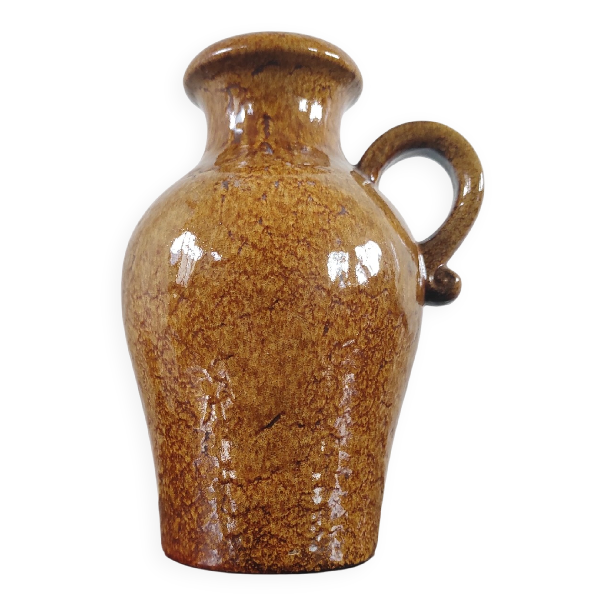 Vase Cruche Vintage Scheurich 408-25 – Céramique West Germany