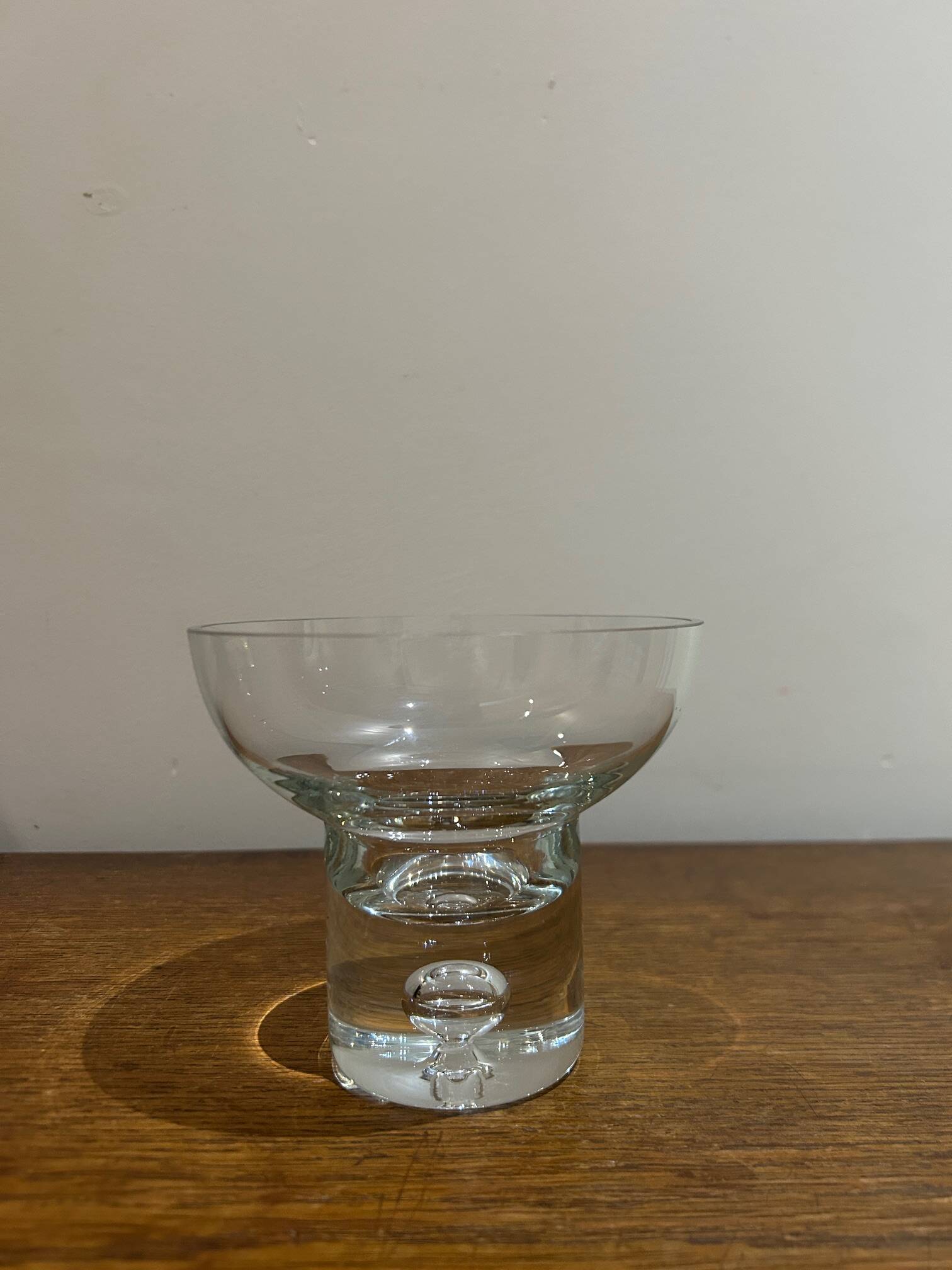 Bubble crystal candle holder
