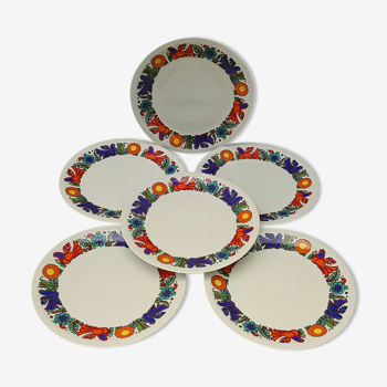 Porcelain flat plates Villeroy & Boch Acapulco