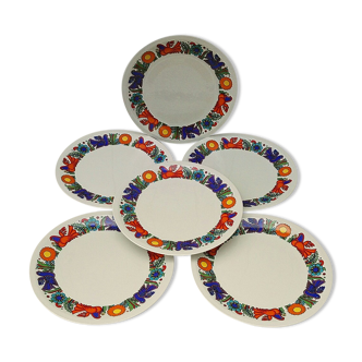 Porcelain flat plates Villeroy & Boch Acapulco