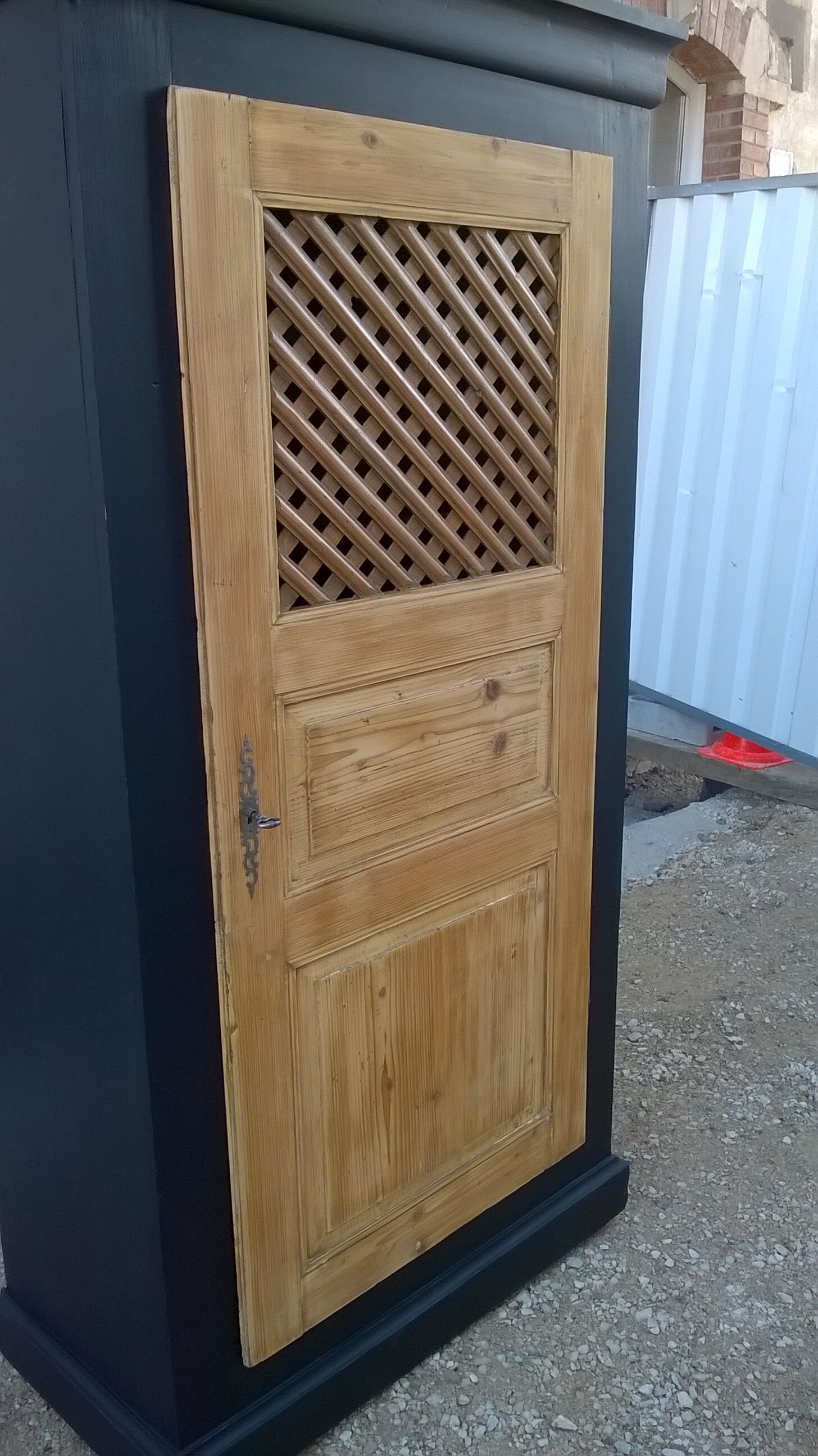 late nineteenth century fir cabinet