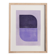 Abstract painting on paper 30x40 signed eawy