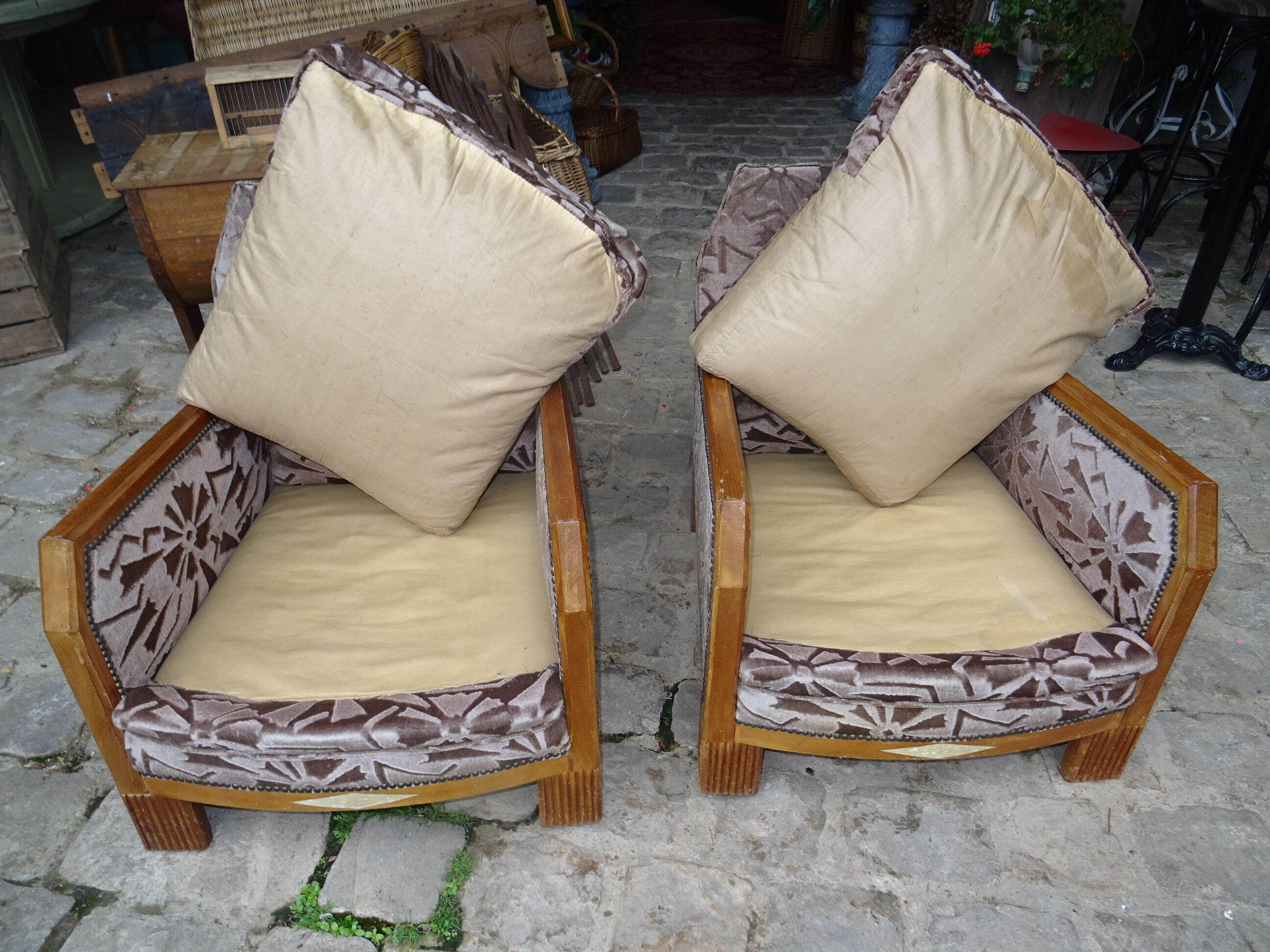 Armchairs from the 1930s