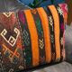 Vintage Orange Lumbar Cushion Cover 40x60cm