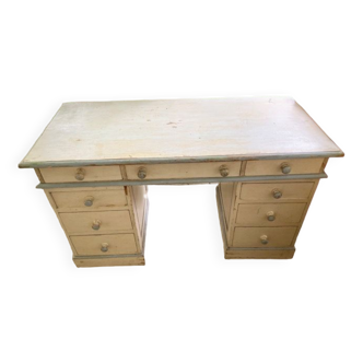 Coffered desk or workbench or convenient