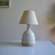 pied de lampe terre cuite grès moderniste France 1970