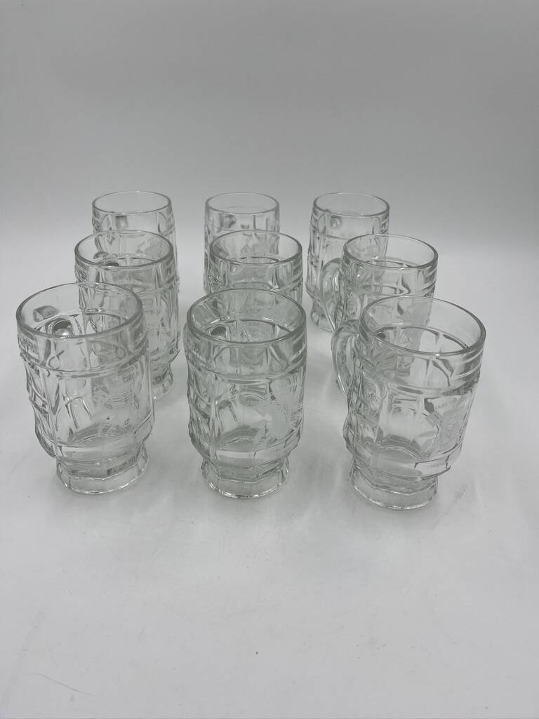 Set of Hoegarde beer mugs