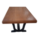 Table rectangulaire avec rallonges