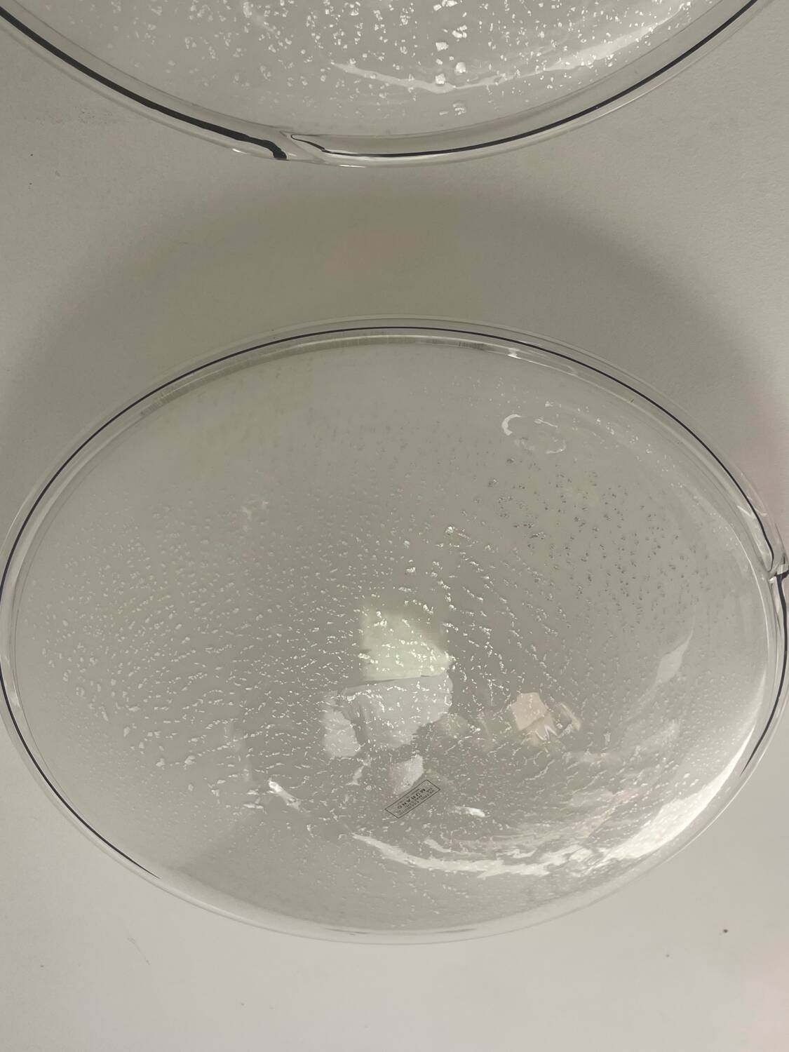 Appliques Vetri en verre de Murano, Italie 1980