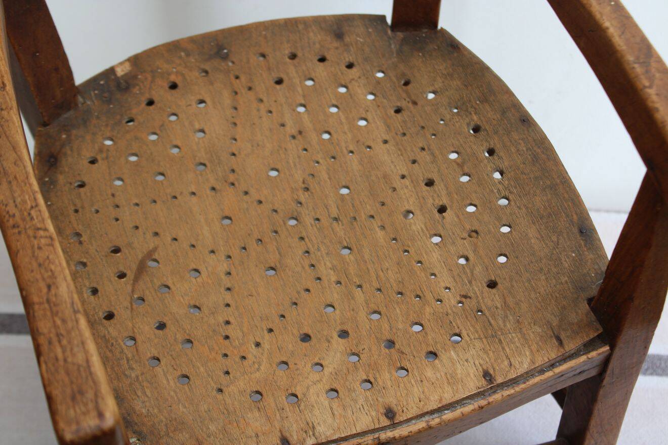 Child's wooden chair