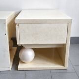 Pair of vintage bedside tables from the 1980s