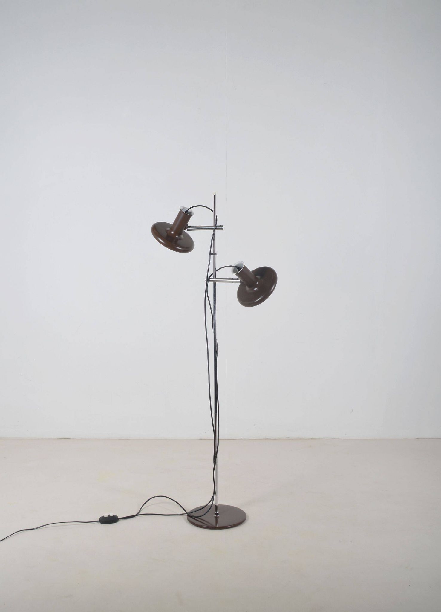 Danish floor lamp 'Optima 4' designed by Hans Due for Fog & Mørup, 1972