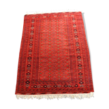 Authentic Persian rugs, knotted hand of extreme finesse by the tribe of the torkaman 162x110cm