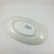 Oval Plate / Serving Dish Terre de Fer Sarreguemines model 1900 blue