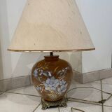 Glazed porcelain lamp