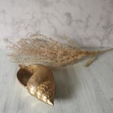 Cendrier coquillage laiton