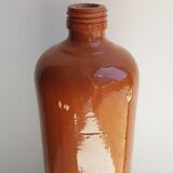Bouteille en grès émaillé