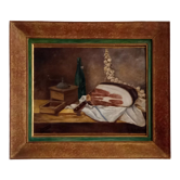Still life with country ham by Jacques Jourdan