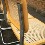 Set of 6 chairs Marcel Breuer model cesca B32