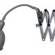 Grey Industrial Scissor Wall Lamp from Elektroinstala, 1960s