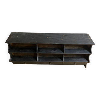Old wooden kitchen shelf Early twentieth century