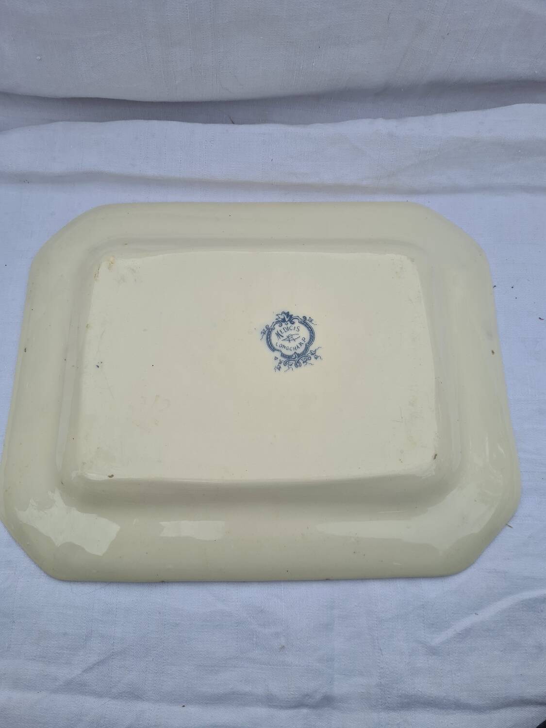 Longchamp Médicis iron earth rectangular dish