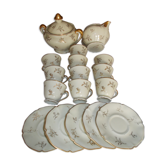 Limoges porcelain coffee service