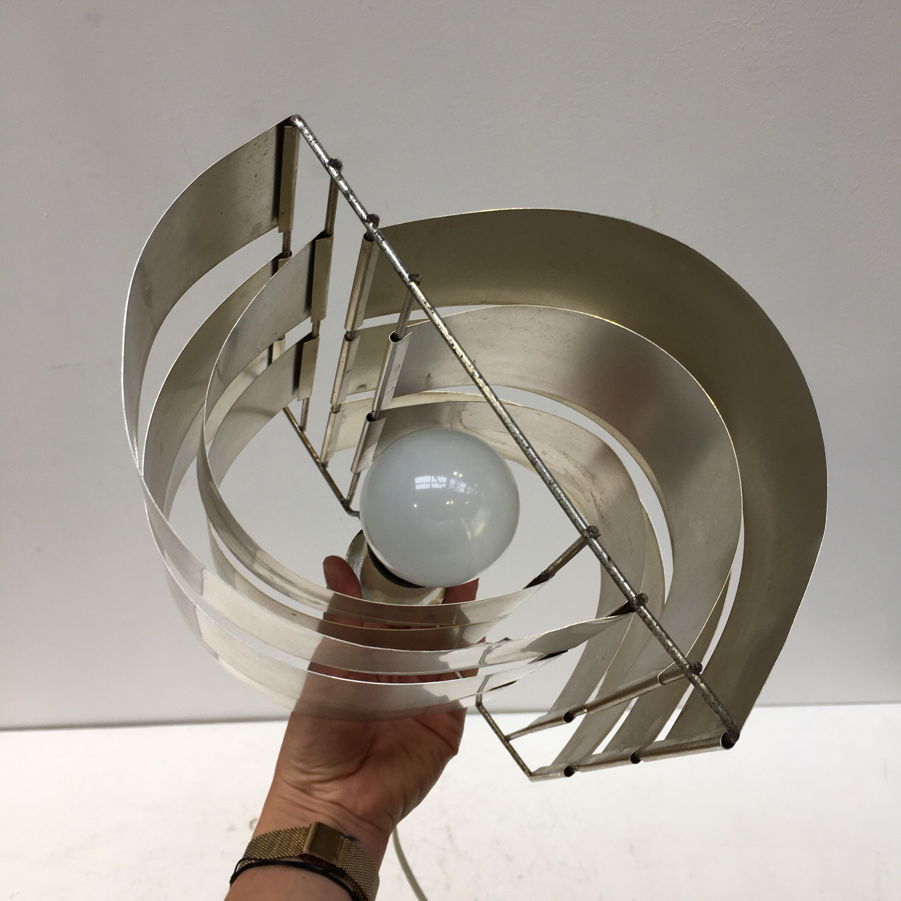 Aluminum suspension by Max Sauze