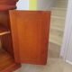 Occasional furniture - TV unit - Rotating tray - Louis Philippe - Solid wood