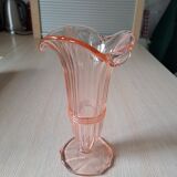 Vase verre art déco
