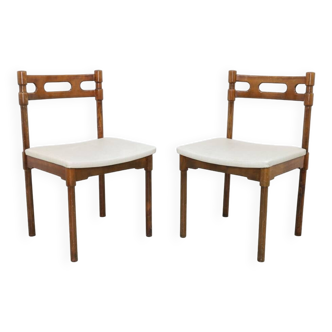 Paire de chaises de salle à manger vintage, 1960