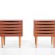 Danish design teak chests of drawers