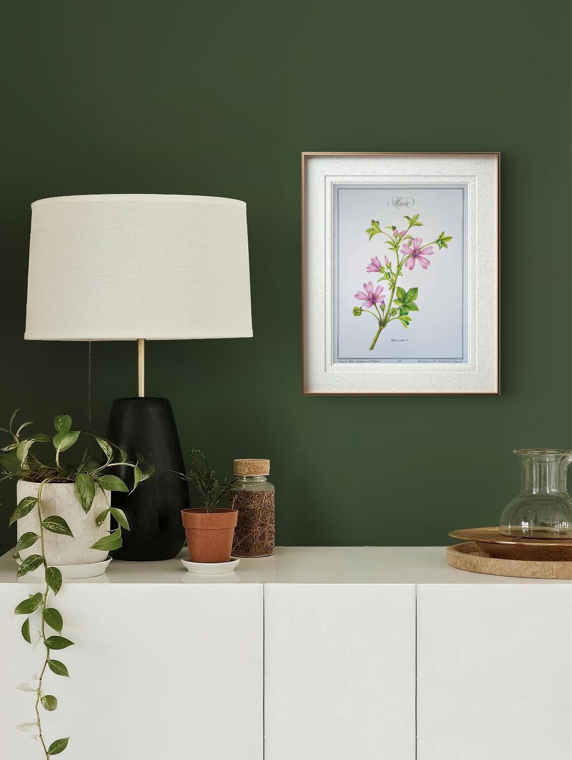 Printed in 1986, the Mauve. Vintage Botany.