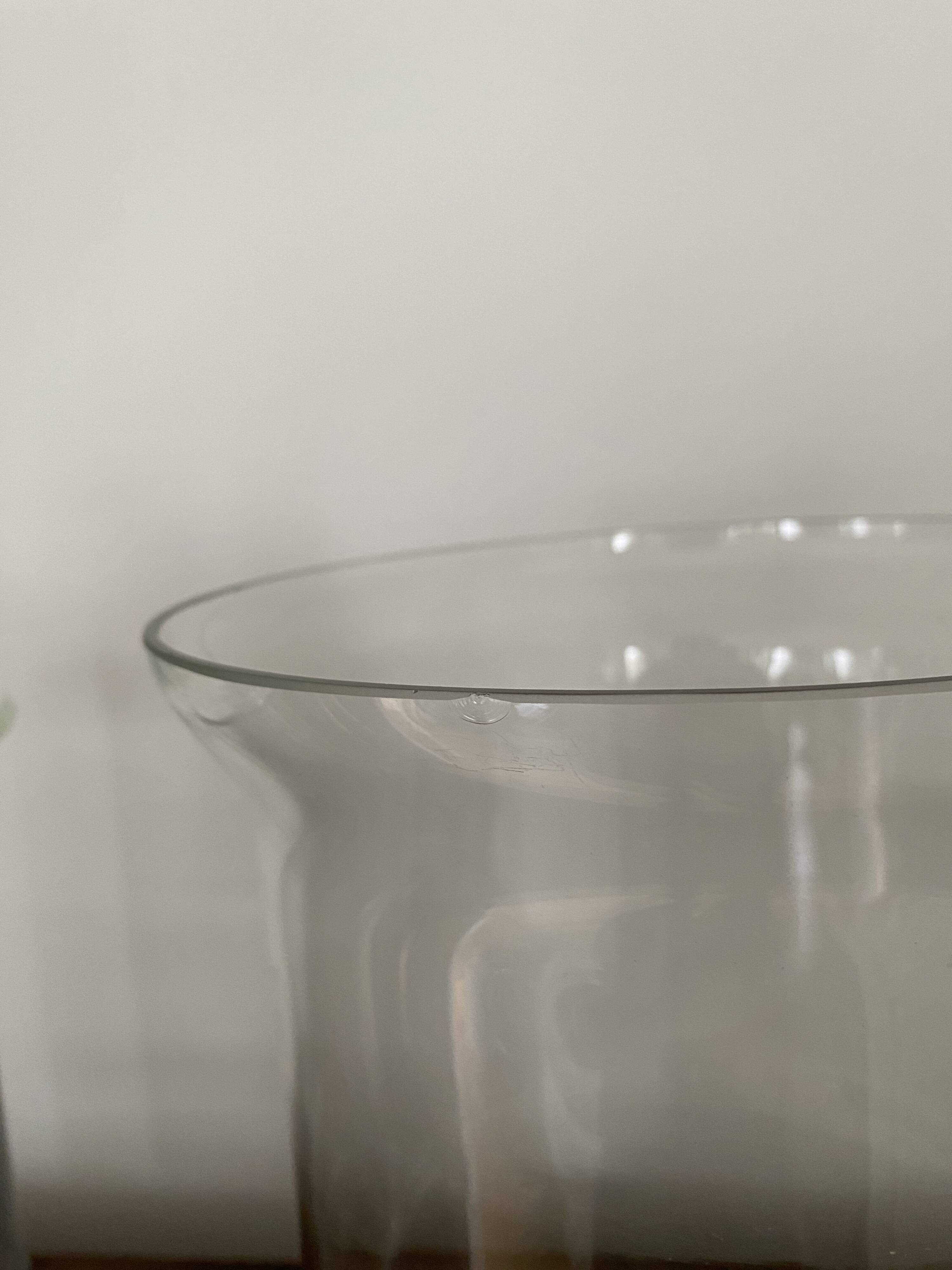 Candy box, pharmacy pot, pot with vintage glass lid Diameter 22.5 cm