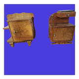 Pair of art deco bedside tables
