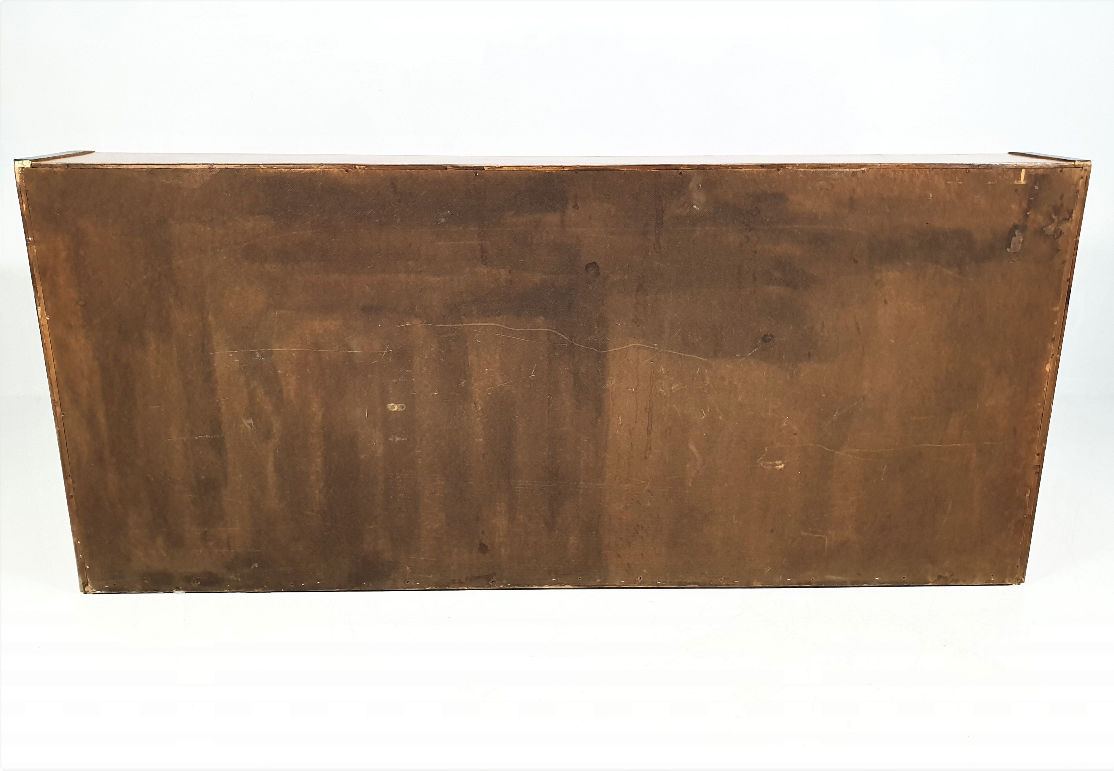 Art deco walnut sofa bed, 1960s