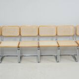 Set of 6 Cesca B32 Chairs – Bauhaus design inspired by Marcel Breuer