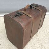 Decorative poplar suitcase with 2 clasps