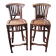 Paire de tabourets Arts et Crafts